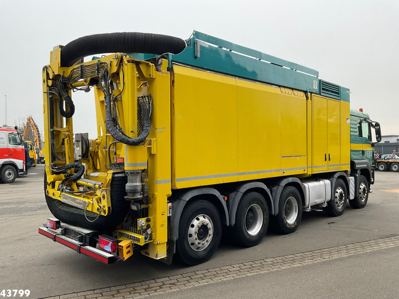 Caminhão limpa fossa MAN TGS 35.480 10x4 RSP Tridem Saugbagger 10m³: foto 8