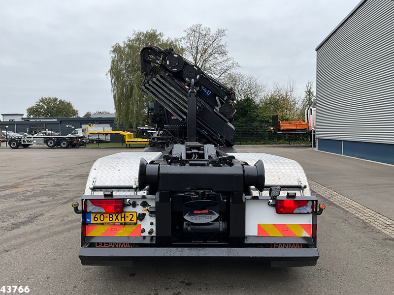 Camião polibenne, Camião grua MAN TGS 35.480 8x4H Euro 6 HMF 40 Tonmeter laadkraan + Fly-Jib: foto 6
