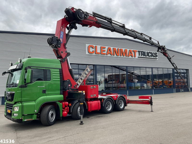 MAN TGS 35.500 8x4 HMF 95 Tonmeter laadkraan bj. 2019! - Camião grua: foto 1 MAN TGS 35.500 8x4 HMF 95 Tonmeter laadkraan bj. 2019! - Camião grua: foto 1