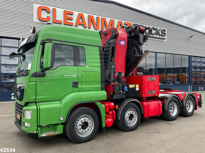 MAN TGS 35.500 8x4 HMF 95 Tonmeter laadkraan bj. 2019! - Camião grua: foto 2 MAN TGS 35.500 8x4 HMF 95 Tonmeter laadkraan bj. 2019! - Camião grua: foto 2