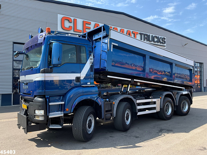 MAN TGS 43.440 8x8 HTS 30 Ton containersysteem + Vossebelt 20m³ container - Camião com sistema de cabo: foto 3 MAN TGS 43.440 8x8 HTS 30 Ton containersysteem + Vossebelt 20m³ container - Camião com sistema de cabo: foto 3