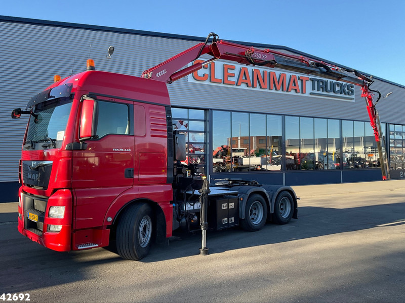 MAN TGX 28.440 Euro 6 Fassi 23 Tonmeter laadkraan + Fly-Jib - Camião grua: foto 1 MAN TGX 28.440 Euro 6 Fassi 23 Tonmeter laadkraan + Fly-Jib - Camião grua: foto 1