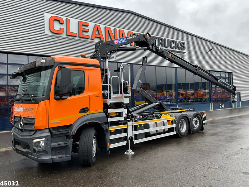 Mercedes-Benz ACTROS 2543 HMF 23 Tonmeter laadkraan - Camião polibenne: foto 1 Mercedes-Benz ACTROS 2543 HMF 23 Tonmeter laadkraan - Camião polibenne: foto 1