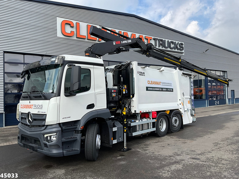Mercedes-Benz Actros 2536 Hiab 23 Tonmeter laadkraan - Caminhão de lixo: foto 1 Mercedes-Benz Actros 2536 Hiab 23 Tonmeter laadkraan - Caminhão de lixo: foto 1