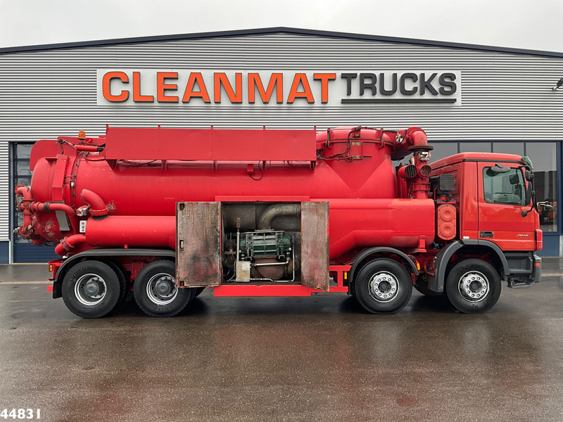 Mercedes-Benz Actros 4141 8x4 RVS Naaktgeboren drogestoffen Just 99.291 km! - Caminhão limpa fossa: foto 4 Mercedes-Benz Actros 4141 8x4 RVS Naaktgeboren drogestoffen Just 99.291 km! - Caminhão limpa fossa: foto 4