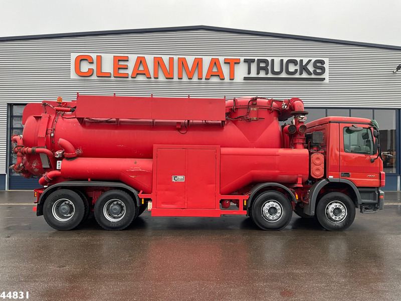 Mercedes-Benz Actros 4141 8x4 RVS Naaktgeboren drogestoffen Just 99.291 km! - Caminhão limpa fossa: foto 3 Mercedes-Benz Actros 4141 8x4 RVS Naaktgeboren drogestoffen Just 99.291 km! - Caminhão limpa fossa: foto 3