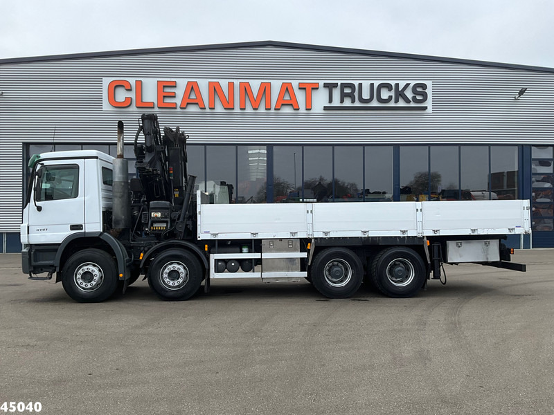 Mercedes-Benz Actros 4141 8x4 manual Hiab 32 Tonmeter laadkraan + Fly-jib - Camião grua: foto 3 Mercedes-Benz Actros 4141 8x4 manual Hiab 32 Tonmeter laadkraan + Fly-jib - Camião grua: foto 3