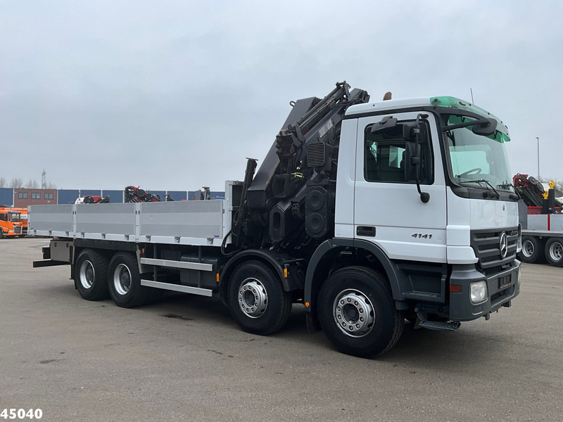 Mercedes-Benz Actros 4141 8x4 manual Hiab 32 Tonmeter laadkraan + Fly-jib - Camião grua: foto 5 Mercedes-Benz Actros 4141 8x4 manual Hiab 32 Tonmeter laadkraan + Fly-jib - Camião grua: foto 5