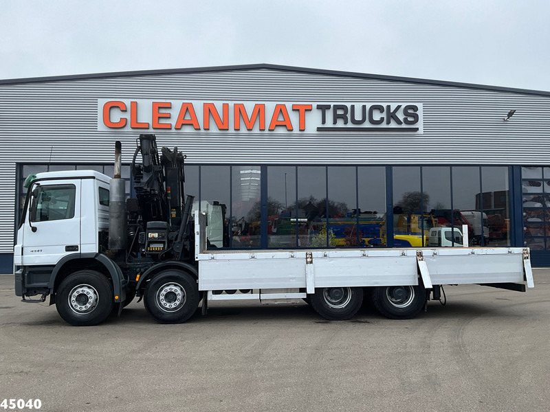 Mercedes-Benz Actros 4141 8x4 manual Hiab 32 Tonmeter laadkraan + Fly-jib - Camião grua: foto 4 Mercedes-Benz Actros 4141 8x4 manual Hiab 32 Tonmeter laadkraan + Fly-jib - Camião grua: foto 4
