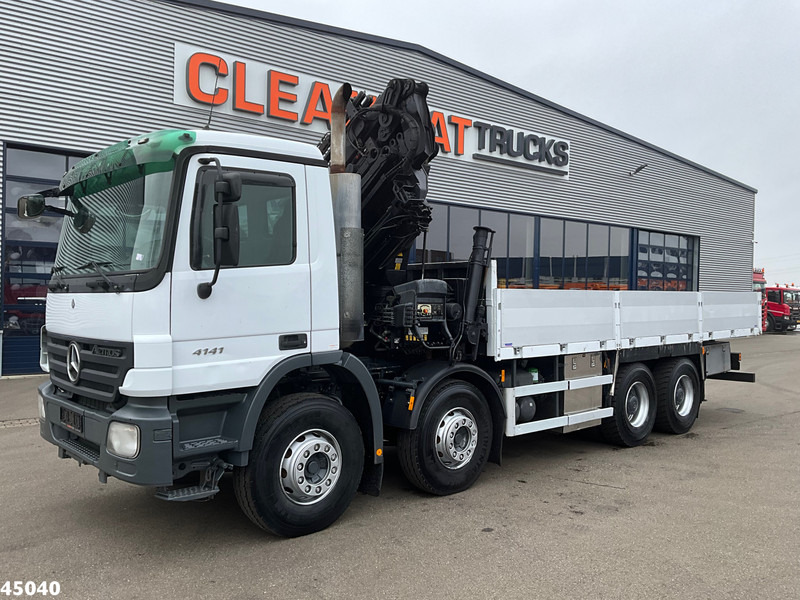 Mercedes-Benz Actros 4141 8x4 manual Hiab 32 Tonmeter laadkraan + Fly-jib - Camião grua: foto 2 Mercedes-Benz Actros 4141 8x4 manual Hiab 32 Tonmeter laadkraan + Fly-jib - Camião grua: foto 2