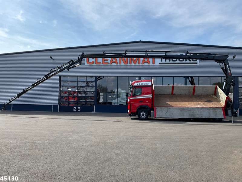 Mercedes-Benz Arocs 3263 8x4 Hiab 37 Tonmeter laadkraan + Fly-Jib - Camião basculante, Camião grua: foto 1 Mercedes-Benz Arocs 3263 8x4 Hiab 37 Tonmeter laadkraan + Fly-Jib - Camião basculante, Camião grua: foto 1