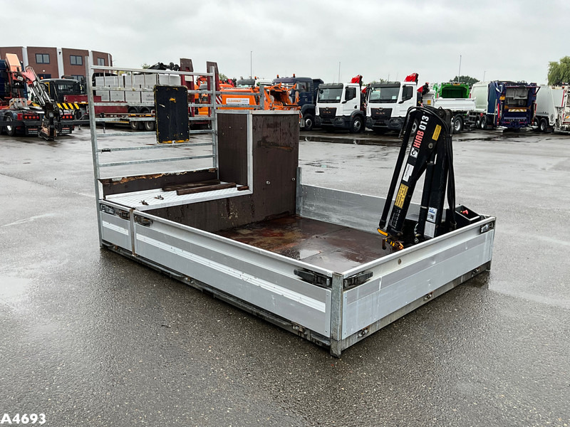 Open laadbak + Hiab 1,3 Tonmeter laadkraan - Contentor ampliroll: foto 2 Open laadbak + Hiab 1,3 Tonmeter laadkraan - Contentor ampliroll: foto 2