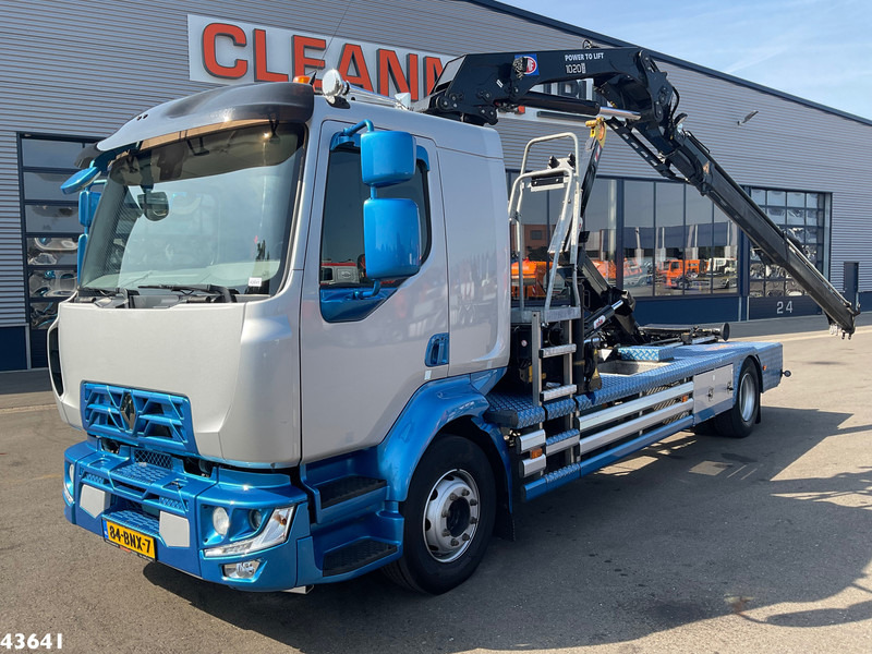 Renault D 240 Euro 6 HMF 10 Tonmeter laadkraan Just 66.850 km! - Camião polibenne, Camião grua: foto 1 Renault D 240 Euro 6 HMF 10 Tonmeter laadkraan Just 66.850 km! - Camião polibenne, Camião grua: foto 1