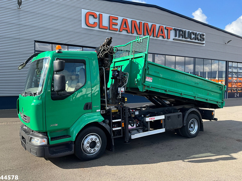 Renault Midlum 300.12 Manual Hiab 8 Tonmeter laadkraan Just 81.549 km! - Camião basculante, Camião grua: foto 2 Renault Midlum 300.12 Manual Hiab 8 Tonmeter laadkraan Just 81.549 km! - Camião basculante, Camião grua: foto 2