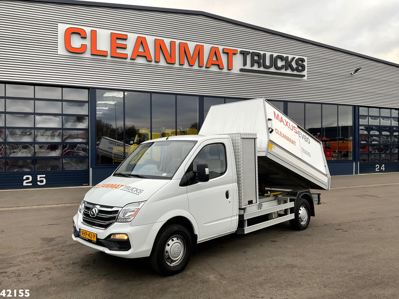 SAIC Maxus EV80 LWB Veegvuilkipper 100% elektrisch - Caminhão de lixo: foto 1 SAIC Maxus EV80 LWB Veegvuilkipper 100% elektrisch - Caminhão de lixo: foto 1