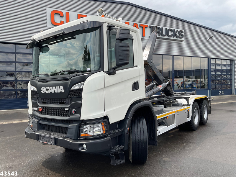 Scania G 450 6x4 AJK 20 Ton haakarmsysteem - Camião polibenne: foto 1 Scania G 450 6x4 AJK 20 Ton haakarmsysteem - Camião polibenne: foto 1