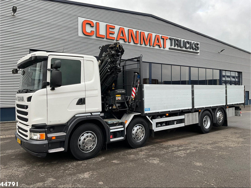 Scania G 450 8x2 Euro 6 Hiab 32 Tonmeter laadkraan Just 114.221 km! - Camião grua: foto 2 Scania G 450 8x2 Euro 6 Hiab 32 Tonmeter laadkraan Just 114.221 km! - Camião grua: foto 2