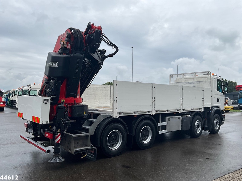 Scania G 450 8x4 Euro 6 Fassi 66 Tonmeter laadkraan + Fly-jib Just 176.555 Km! - Camião grua: foto 5 Scania G 450 8x4 Euro 6 Fassi 66 Tonmeter laadkraan + Fly-jib Just 176.555 Km! - Camião grua: foto 5