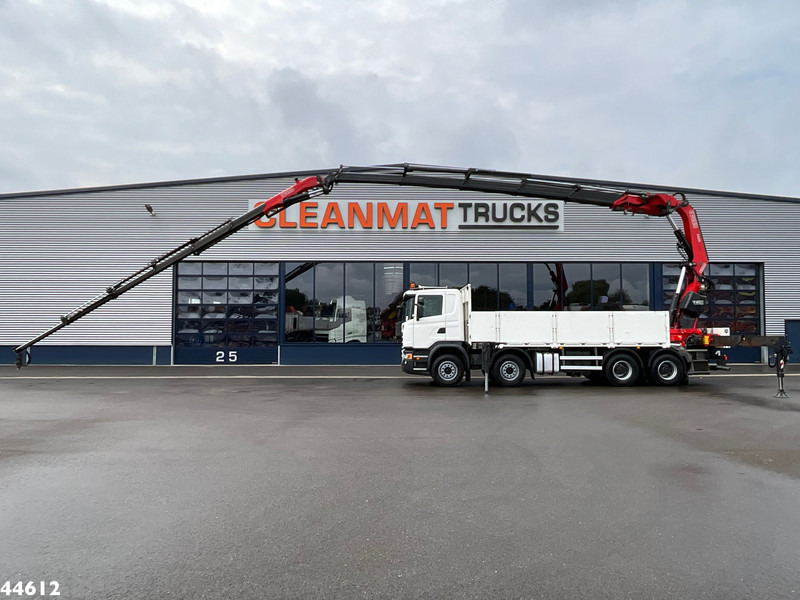 Scania G 450 8x4 Euro 6 Fassi 66 Tonmeter laadkraan + Fly-jib Just 176.555 Km! - Camião grua: foto 1 Scania G 450 8x4 Euro 6 Fassi 66 Tonmeter laadkraan + Fly-jib Just 176.555 Km! - Camião grua: foto 1
