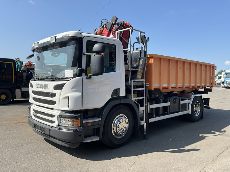Scania P 320 HMF 12 Tonmeter Z-kraan + Kipper 11m³ - Camião basculante, Camião grua: foto 3 Scania P 320 HMF 12 Tonmeter Z-kraan + Kipper 11m³ - Camião basculante, Camião grua: foto 3