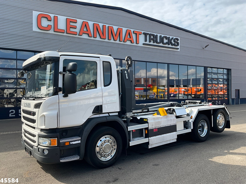 Scania P 340 Euro 6 CNG 21 Ton haakarmsysteem Just 140.611 km! - Camião polibenne: foto 2 Scania P 340 Euro 6 CNG 21 Ton haakarmsysteem Just 140.611 km! - Camião polibenne: foto 2
