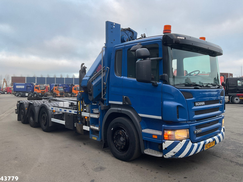 Scania P 360 8x2 Hiab 21 Tonmeter laadkraan - Camião polibenne, Camião grua: foto 5 Scania P 360 8x2 Hiab 21 Tonmeter laadkraan - Camião polibenne, Camião grua: foto 5