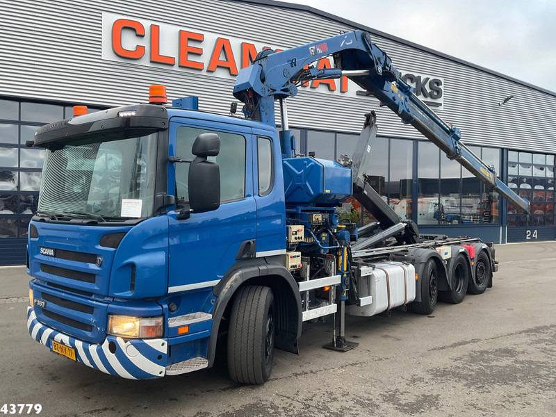 Scania P 360 8x2 Hiab 21 Tonmeter laadkraan - Camião polibenne, Camião grua: foto 1 Scania P 360 8x2 Hiab 21 Tonmeter laadkraan - Camião polibenne, Camião grua: foto 1