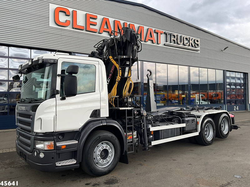 Scania P 380 Terex 14 Tonmeter laadkraan met Poliepgrijper! - Camião polibenne, Camião grua: foto 2 Scania P 380 Terex 14 Tonmeter laadkraan met Poliepgrijper! - Camião polibenne, Camião grua: foto 2
