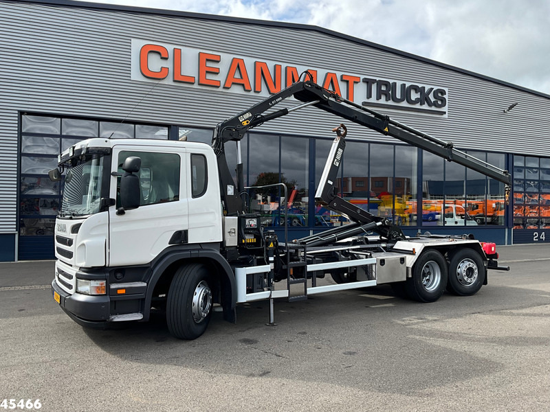 Scania P 400 Retarder Hiab 8 Tonmeter laadkraan - Camião polibenne, Camião grua: foto 1 Scania P 400 Retarder Hiab 8 Tonmeter laadkraan - Camião polibenne, Camião grua: foto 1