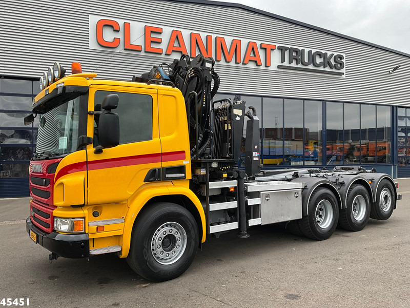 Scania P 410 8x4 Euro 6 Palfinger 14 Tonmeter Z-kraan - Camião polibenne, Camião grua: foto 2 Scania P 410 8x4 Euro 6 Palfinger 14 Tonmeter Z-kraan - Camião polibenne, Camião grua: foto 2