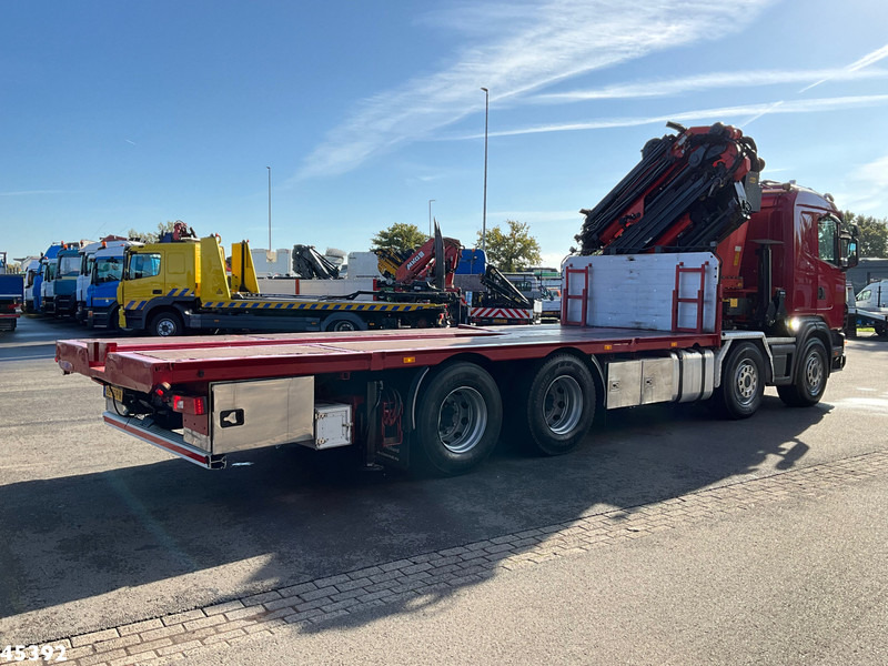 Scania R 124.420 8x4 Palfinger 72 Tonmeter laadkraan + Fly-Jib! - Camião grua: foto 4 Scania R 124.420 8x4 Palfinger 72 Tonmeter laadkraan + Fly-Jib! - Camião grua: foto 4