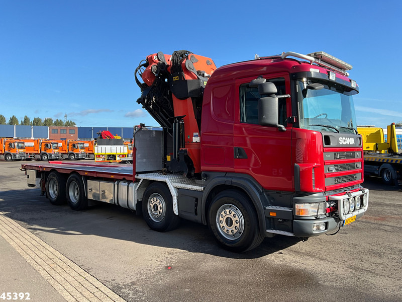 Scania R 124.420 8x4 Palfinger 72 Tonmeter laadkraan + Fly-Jib! - Camião grua: foto 3 Scania R 124.420 8x4 Palfinger 72 Tonmeter laadkraan + Fly-Jib! - Camião grua: foto 3