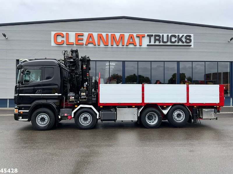 Scania R 480 8x2 Retarder Hiab 47 Tonmeter laadkraan + Fly-Jib! Just 242.931 km! - Camião grua: foto 3 Scania R 480 8x2 Retarder Hiab 47 Tonmeter laadkraan + Fly-Jib! Just 242.931 km! - Camião grua: foto 3