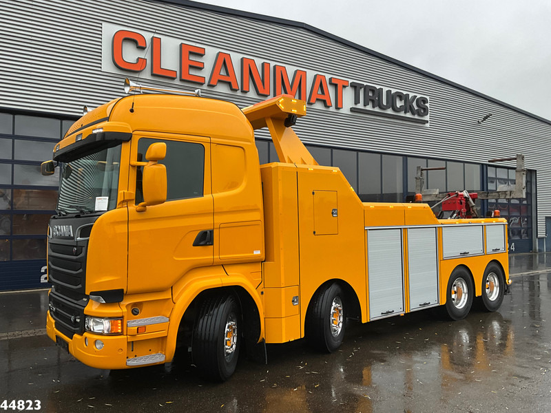 Scania R730 V8 8x4 Euro 6 Retarder Recovery truck Just 17.951 km! - Caminhão reboque: foto 2 Scania R730 V8 8x4 Euro 6 Retarder Recovery truck Just 17.951 km! - Caminhão reboque: foto 2