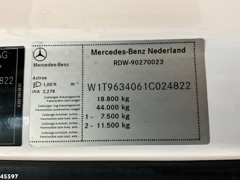 Leasing de Mercedes-Benz Actros 1842 Mega GigaSpace MirrorCam Mercedes-Benz Actros 1842 Mega GigaSpace MirrorCam: foto 17