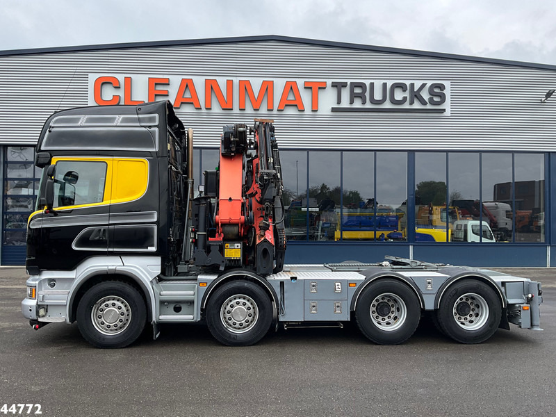 Scania R500 8x4 V8 Retarder Palfinger 53 Tonmeter laadkraan + Fly-Jib - Tractor: foto 3 Scania R500 8x4 V8 Retarder Palfinger 53 Tonmeter laadkraan + Fly-Jib - Tractor: foto 3