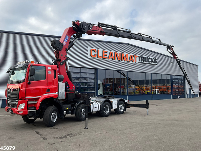 Tatra T 158 8x6 Euro 6 HMF 85 Tonmeter laadkraan + Fly-Jib Just 147.844 km! - Tractor: foto 1 Tatra T 158 8x6 Euro 6 HMF 85 Tonmeter laadkraan + Fly-Jib Just 147.844 km! - Tractor: foto 1