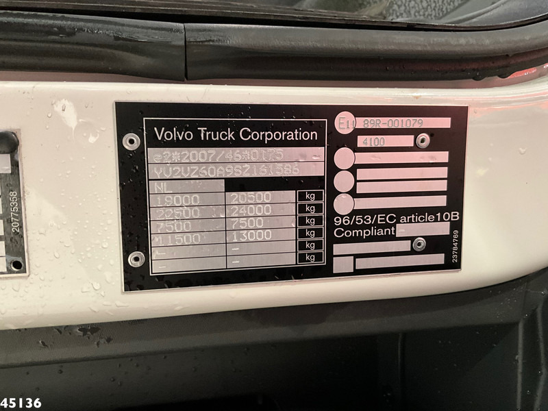 Caminhão de lixo Volvo FE 350 Norba MF 300 14m³ 2 compartimenten NEW and UNUSED!: foto 20