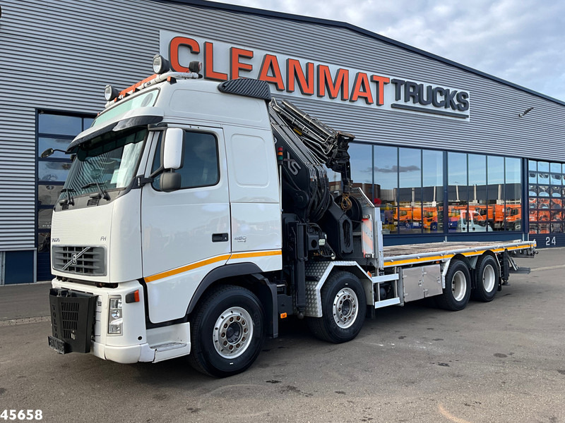 Volvo FH 480 8x4 Retarder Hiab 80 Tonmeter laadkraan + Fly-Jib! - Camião grua: foto 2 Volvo FH 480 8x4 Retarder Hiab 80 Tonmeter laadkraan + Fly-Jib! - Camião grua: foto 2