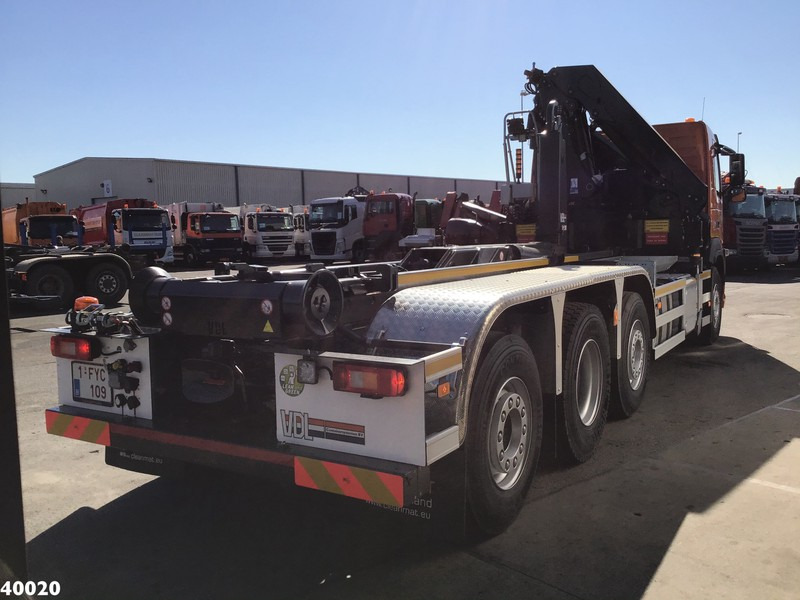 Volvo FM 420 8x2 HMF 28 ton/meter laadkraan Welvaarts weighing system - Camião polibenne, Camião grua: foto 4 Volvo FM 420 8x2 HMF 28 ton/meter laadkraan Welvaarts weighing system - Camião polibenne, Camião grua: foto 4