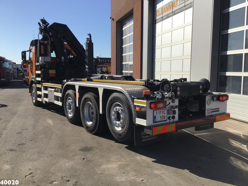 Volvo FM 420 8x2 HMF 28 ton/meter laadkraan Welvaarts weighing system - Camião polibenne, Camião grua: foto 3 Volvo FM 420 8x2 HMF 28 ton/meter laadkraan Welvaarts weighing system - Camião polibenne, Camião grua: foto 3