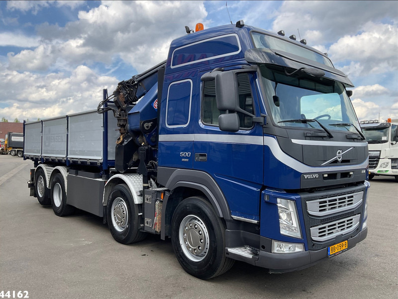 Volvo FM 500 Euro 6 HMF 50 Tonmeter laadkraan + Fly-Jib - Camião basculante, Camião grua: foto 5 Volvo FM 500 Euro 6 HMF 50 Tonmeter laadkraan + Fly-Jib - Camião basculante, Camião grua: foto 5