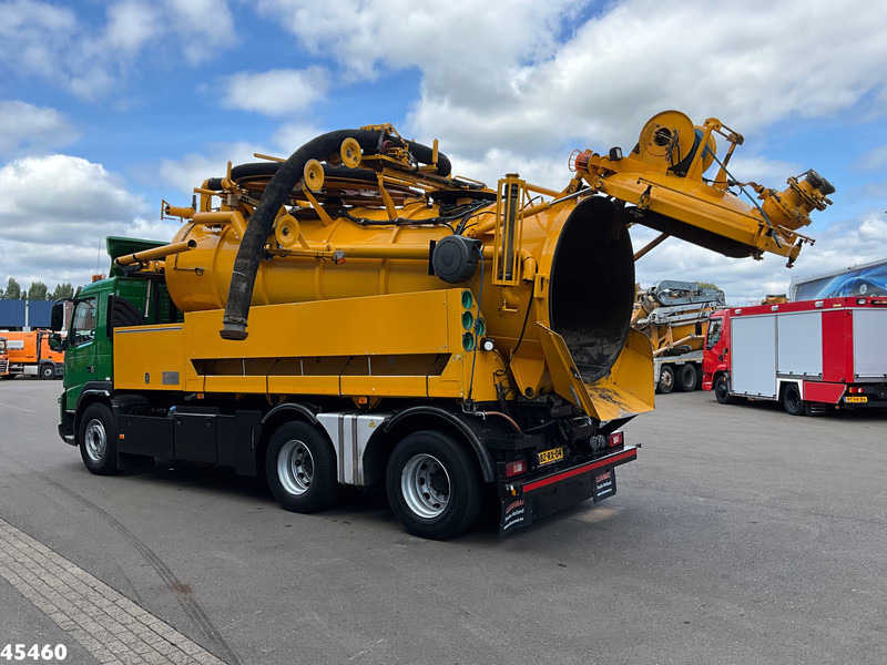 Caminhão limpa fossa Volvo FMX 420 6x4 Wiedemann 12m³ Combi kolkenzuiger: foto 7