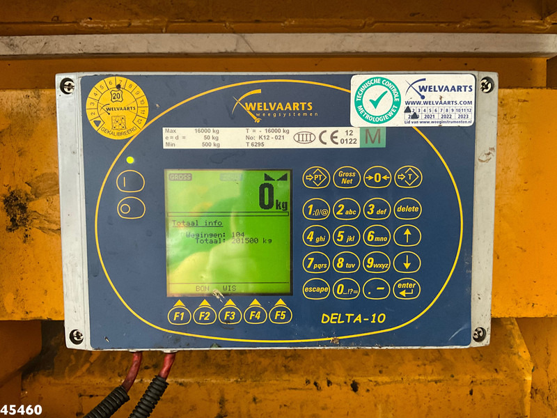 Caminhão limpa fossa Volvo FMX 420 6x4 Wiedemann 12m³ Combi kolkenzuiger: foto 20