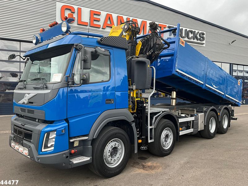 Volvo FMX 540 8x4 Euro 6 Fassi 36 Tonmeter laadkraan - Camião basculante, Camião grua: foto 3 Volvo FMX 540 8x4 Euro 6 Fassi 36 Tonmeter laadkraan - Camião basculante, Camião grua: foto 3