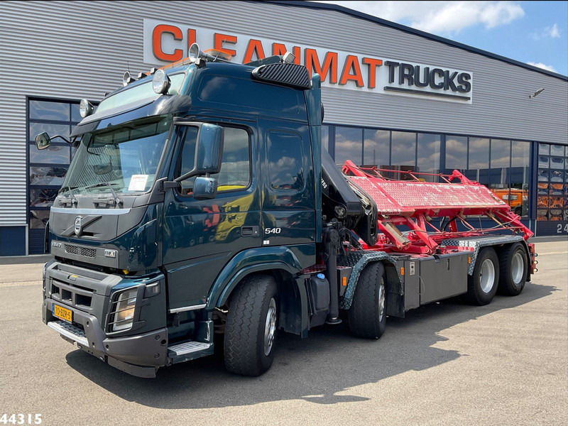 Volvo FMX 540 8x4 Euro 6 Hiab 28 Tonmeter laadkraan - Camião com sistema de cabo, Camião grua: foto 3 Volvo FMX 540 8x4 Euro 6 Hiab 28 Tonmeter laadkraan - Camião com sistema de cabo, Camião grua: foto 3