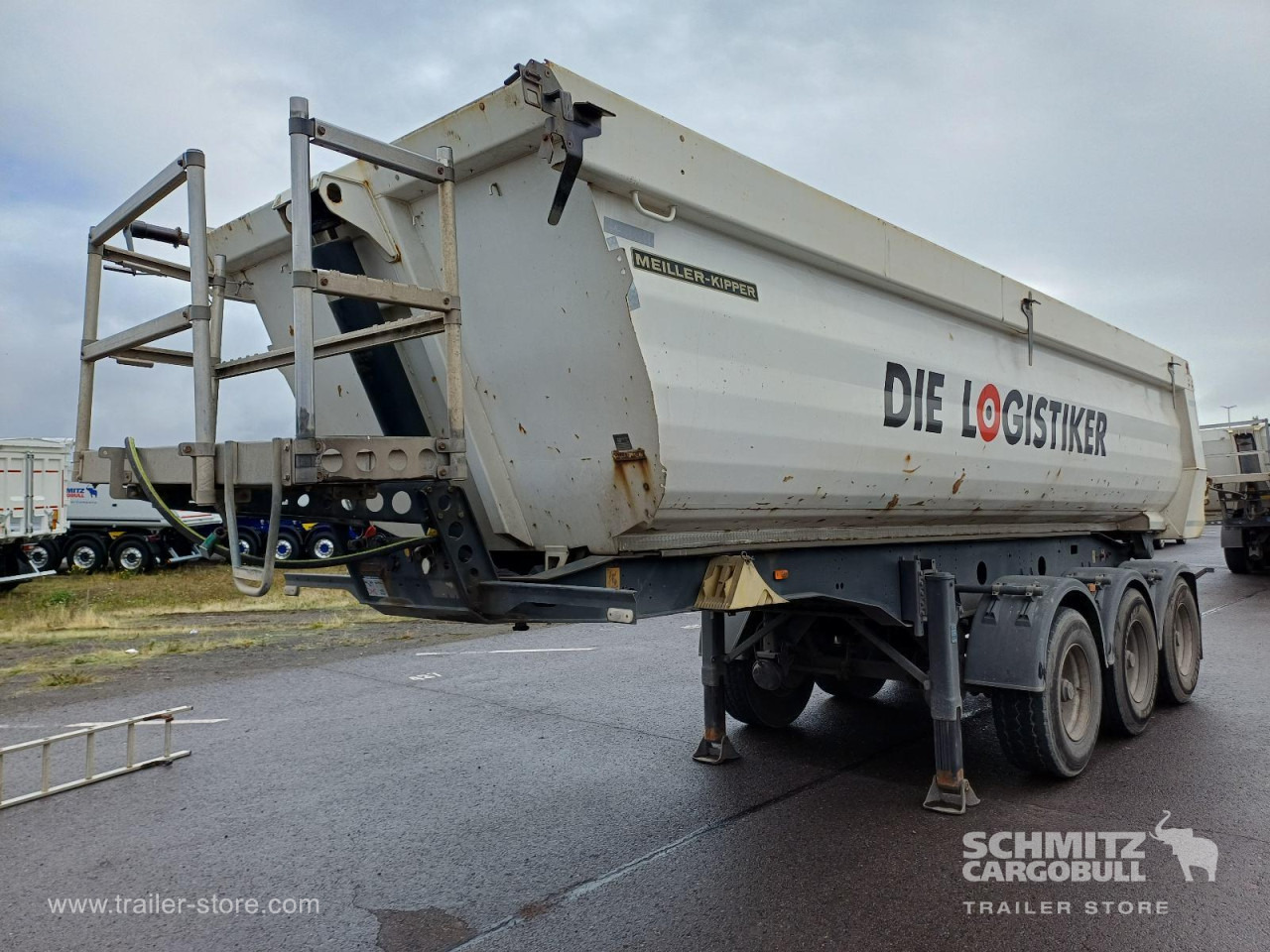 MEILLER Auflieger Kipper Stahlrundmulde 26m³ - Semi-reboque basculante: foto 5 MEILLER Auflieger Kipper Stahlrundmulde 26m³ - Semi-reboque basculante: foto 5