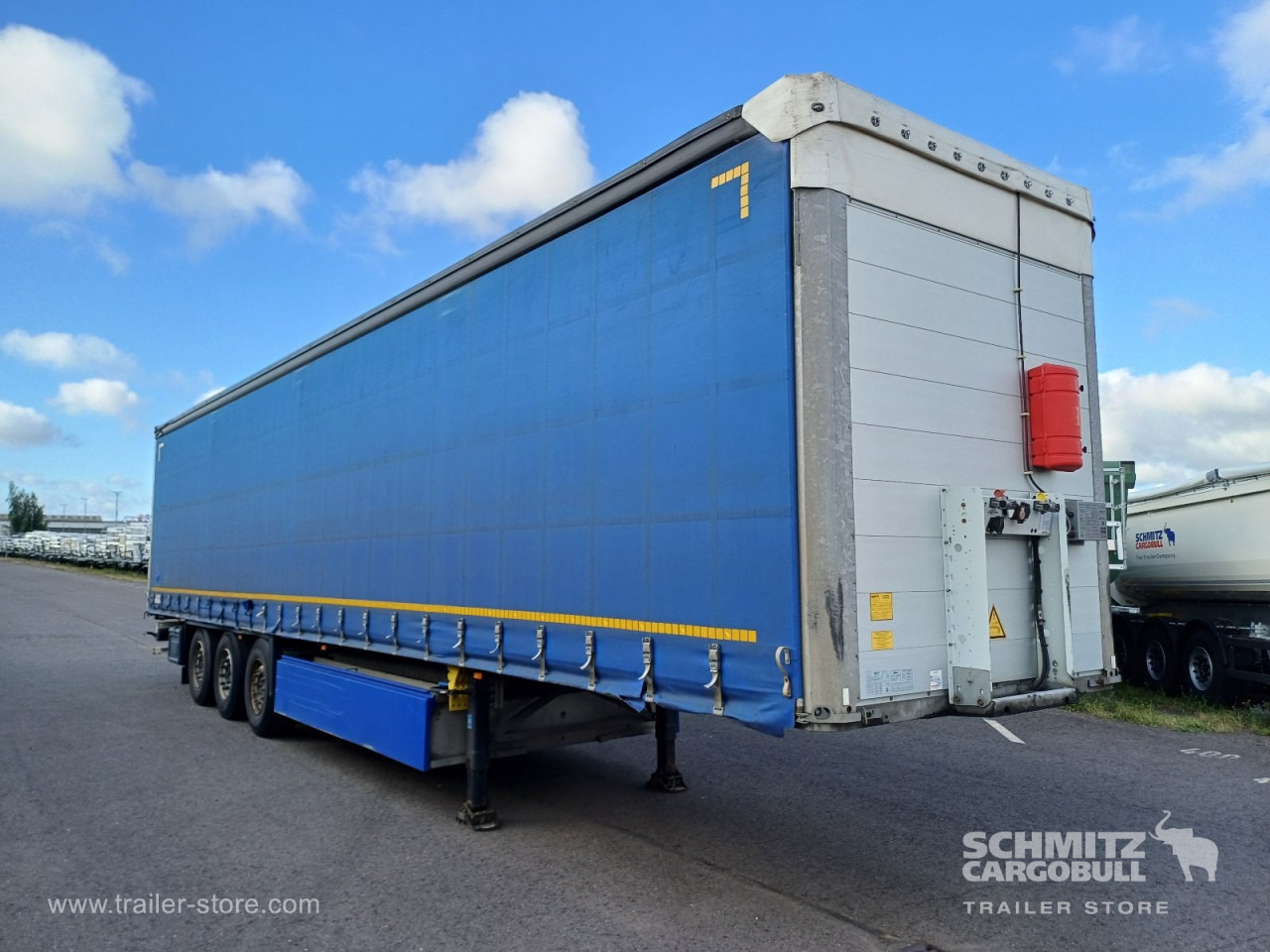 SCHMITZ Auflieger Curtainsider Standard - Semi-reboque de lona: foto 1 SCHMITZ Auflieger Curtainsider Standard - Semi-reboque de lona: foto 1