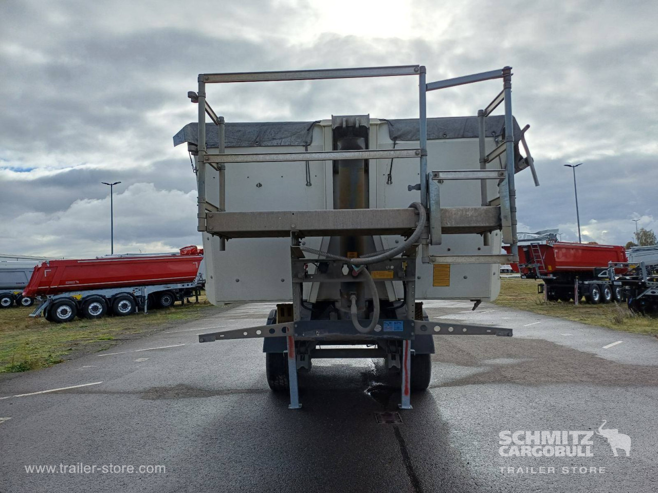 Semi-reboque basculante SCHMITZ Auflieger Kipper Alukastenmulde 24m³: foto 9