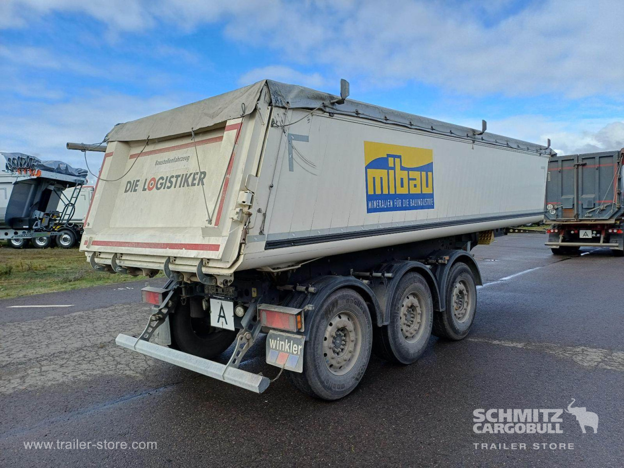Semi-reboque basculante SCHMITZ Auflieger Kipper Alukastenmulde 24m³: foto 7